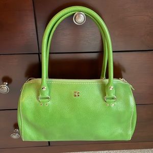 New tags Kate Spade Green Logan Purse Handbag. Tarrytown seasonal emerald gold